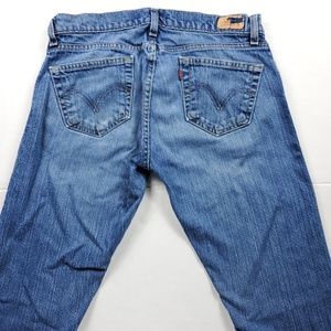 Levi's 504 Tilted Slouch Straight Jeans JR 9M